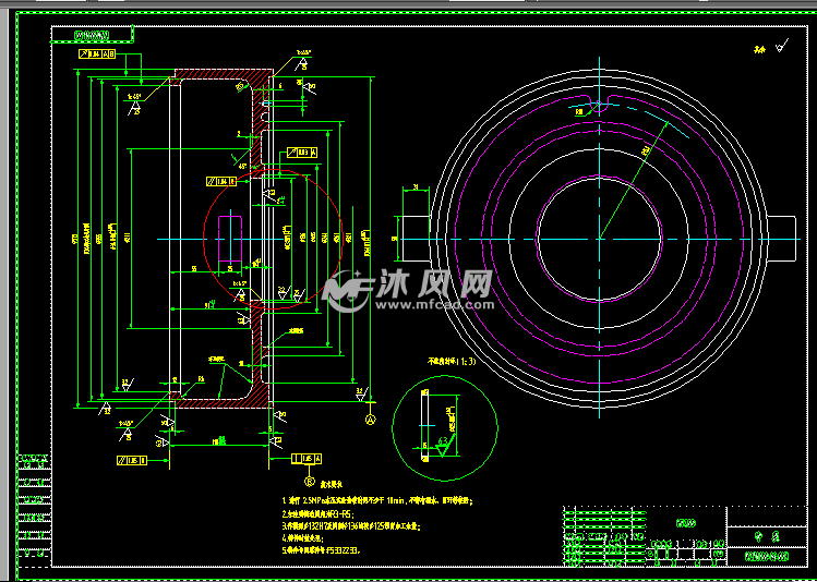 KQDL100-16 多级泵装配图 - AutoCAD泵阀类