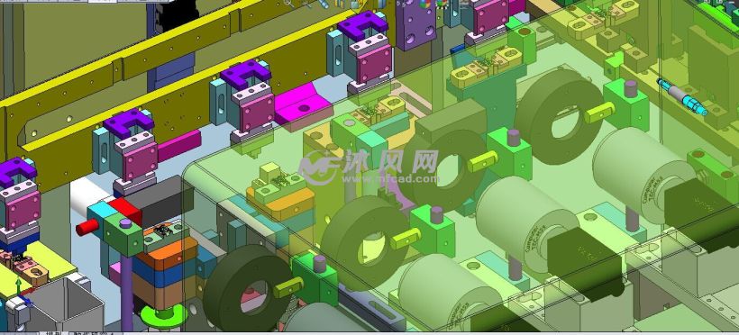 手机端子裁切折弯CCD视觉检测包装机-原创端