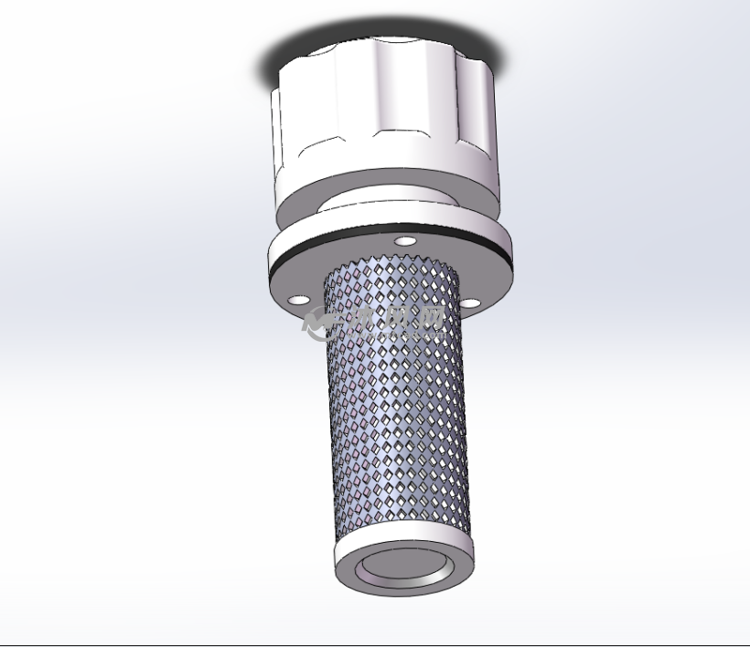 QUQ空气滤清器 - solidworks小五金模型下载