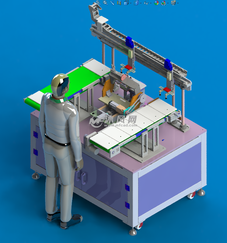 苹果平板手机外壳的圆弧面打磨机-原创设计 -