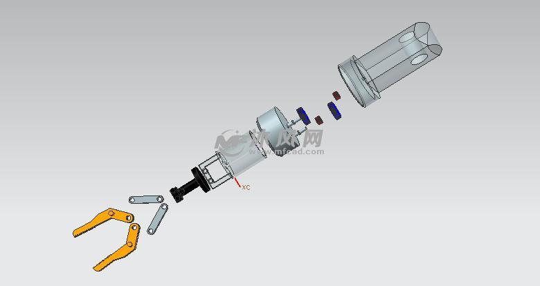 搬运机器人设计 - UG机械设备模型下载