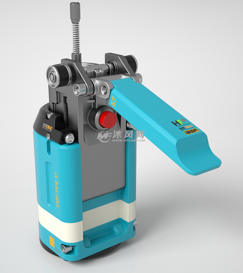 EMP-57电磁脉冲手雷 - proe军工用品类模型下