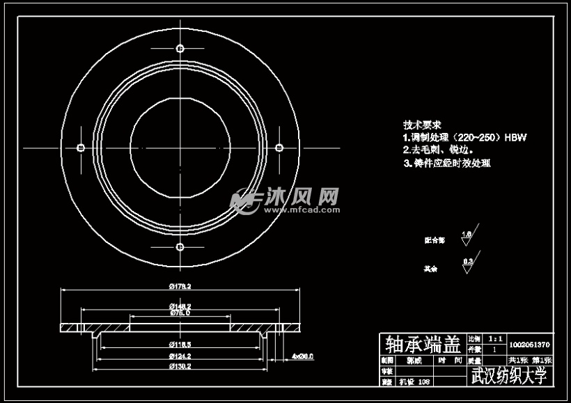 轴承端盖