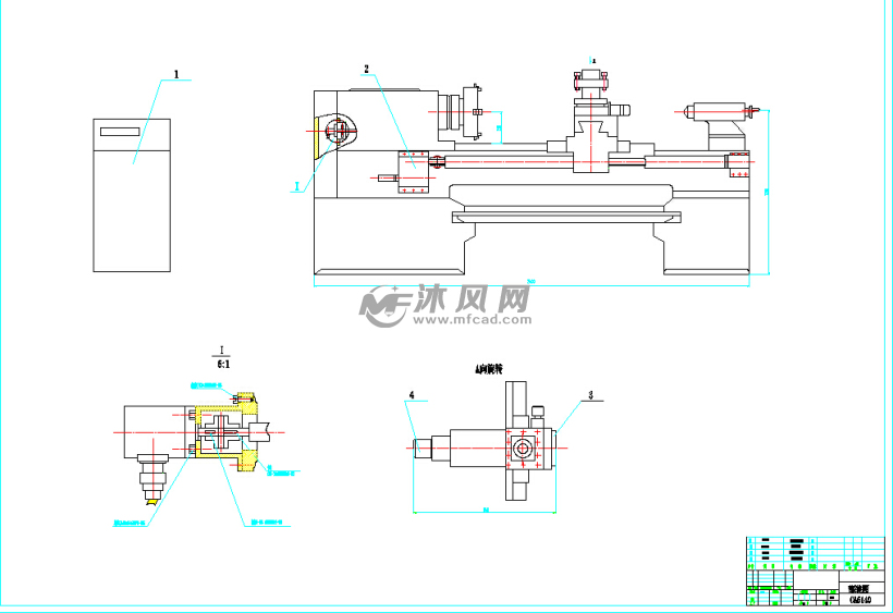 普通车床CA6140的数控化改造设计(毕业设计全