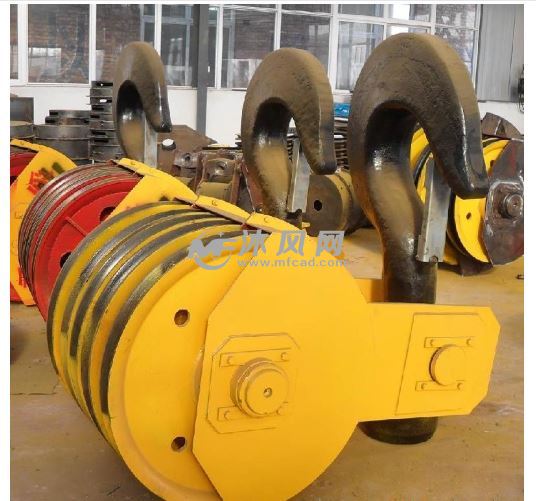 LMQ80H-01-02-06-00龙门起重机吊钩装配图 -