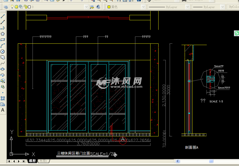室内室外立面CAD图块大小图纸cad怎么导出总汇页面图片