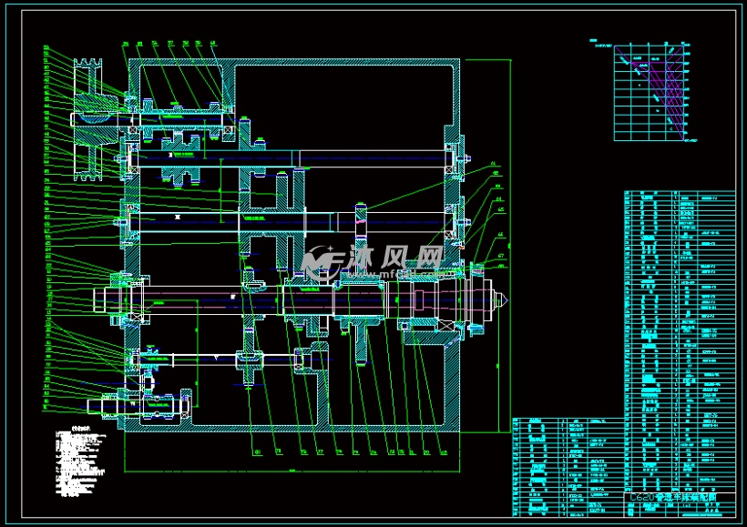 c620普通车床的主轴变速箱设计