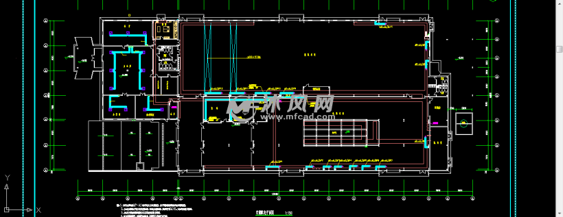 汽车模具公司车间电气图 - AutoCAD厂区规划图