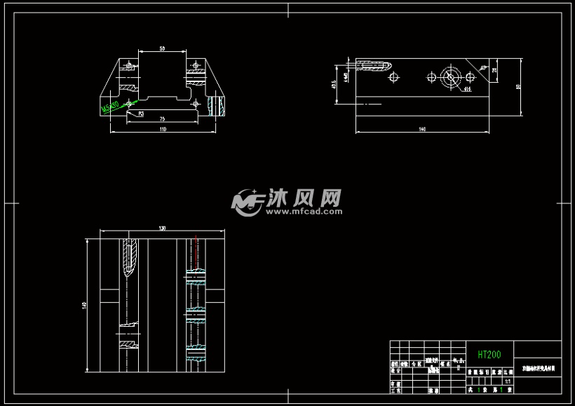 机械制造工艺学夹具课程设计-左摆动杠杆零件