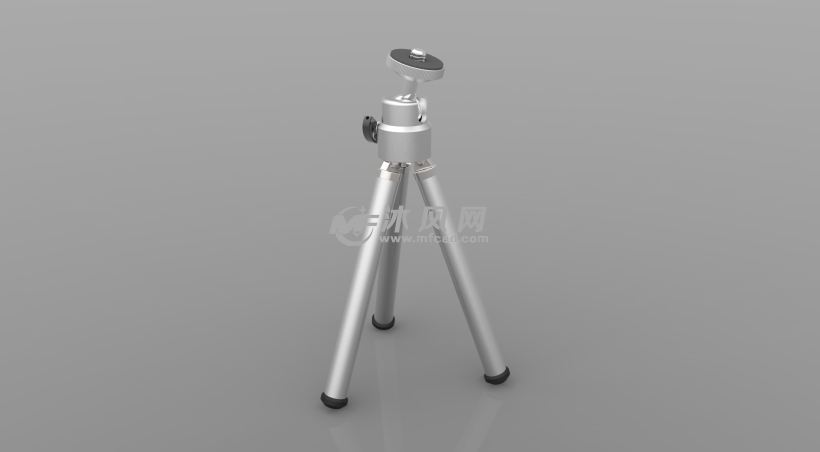 相机迷你三脚架设计模型 - solidworks生活用品