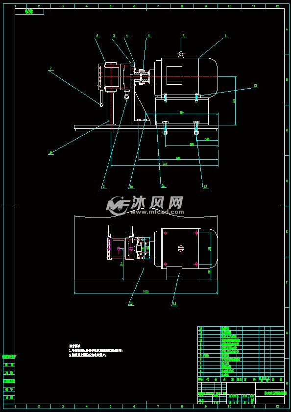 液压泵装配图-a1