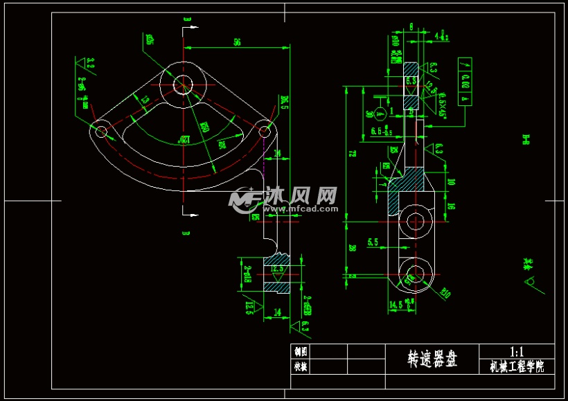 转速器盘加工工艺及关键工序工装设计