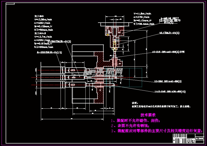 加工示意图