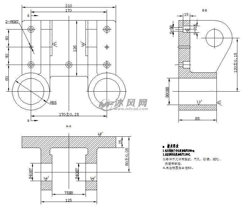 kcsj-05支架加工工艺规程及钻孔夹具设计[钻5-Φ8孔]