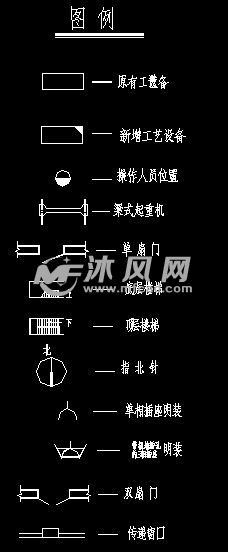 液压缸加工车间平面布置图 - AutoCAD液压与气