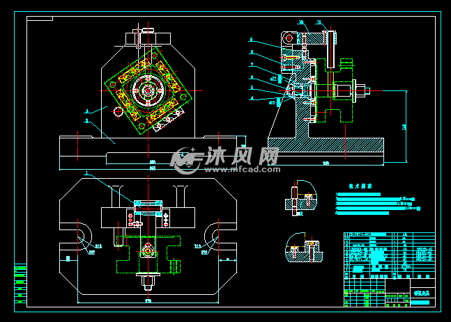方刀架零件机械加工工艺和夹具设计 - 工艺工装