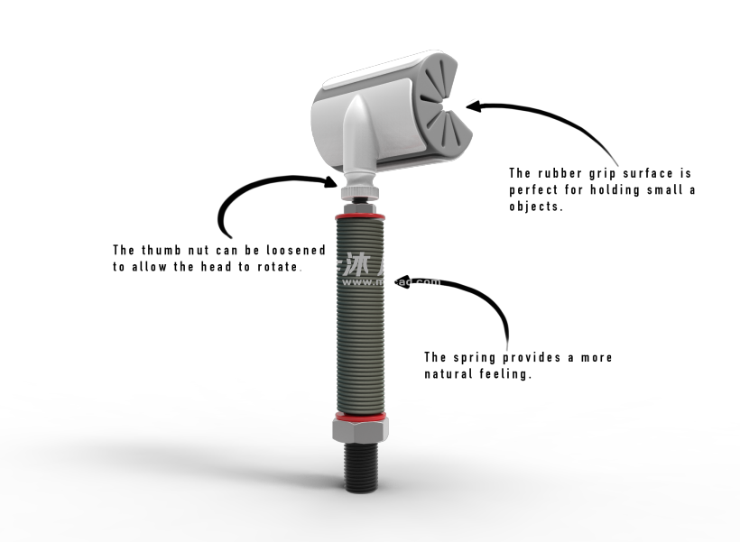 柔性结构的采集卡(器)设计模型 - solidworks机