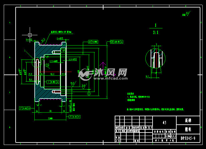 某轧钢厂高棒部分零件图纸图冷床组成部分组成图片