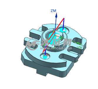 螺纹孔典型零件数控编程与加工 - UG建筑,人体