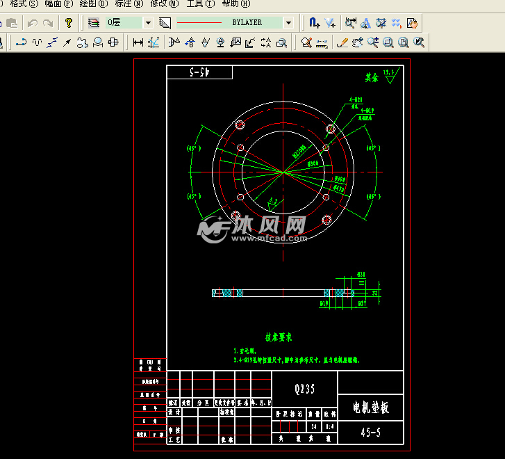 zwszф450闪蒸干燥机全套caxa电子图版图纸