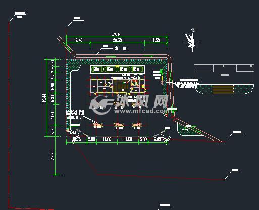 某加油站给排水设计图 - 中水回用图纸