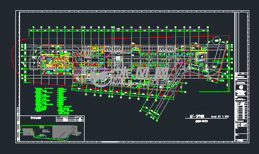 上海国际设计中心暖通施工图 - AutoCAD暖通空