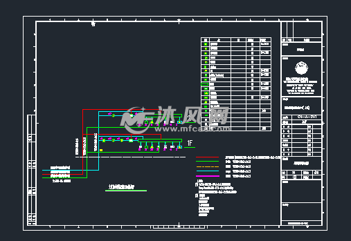 上海交通银行数据处理中心餐厅弱电施工图 - A