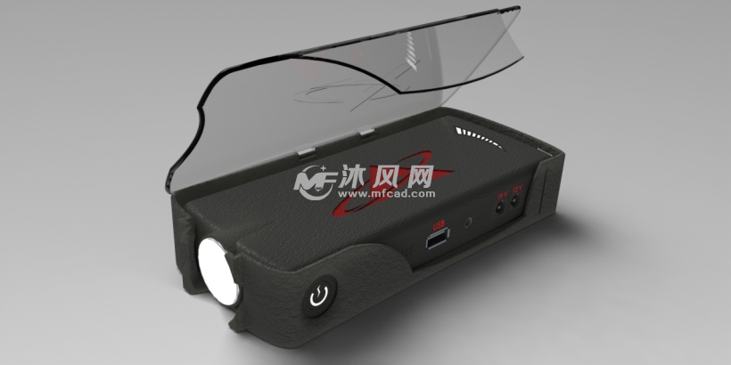 高聚能的锂电池设计模型 - solidworks生活用品