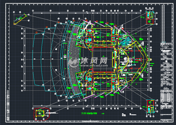 院最终版施工图 - AutoCAD其他娱乐建筑图纸下