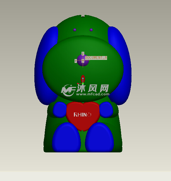 小狗储蓄罐造型设计 - ProE玩具公仔类模型下