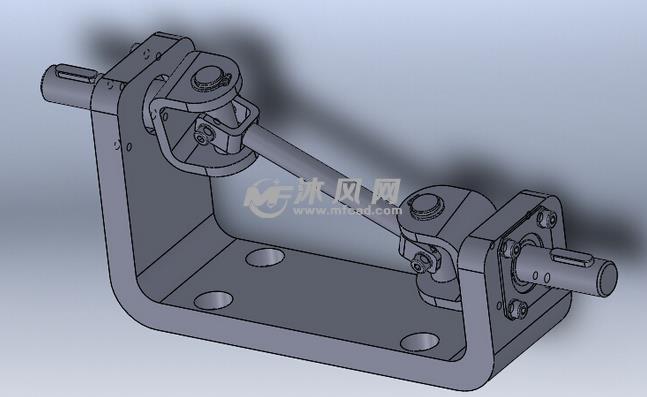 万向节机构设计 - solidworks机械设备模型下载