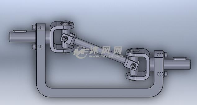 万向节机构设计 - solidworks机械设备模型下载