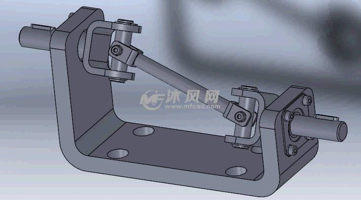 万向节机构动画演示