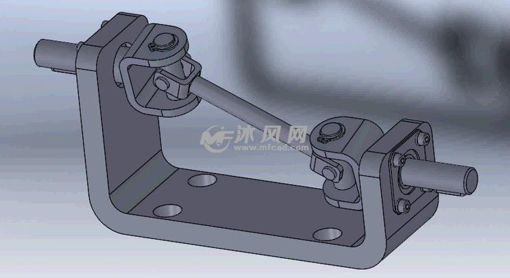 万向节机构设计 - solidworks机械设备模型下载