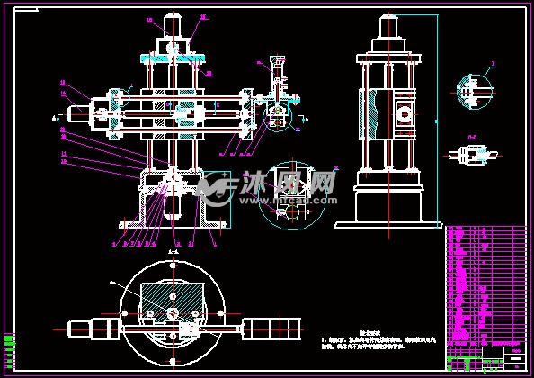 单片机控制三自由度圆柱坐标机械手设计 - 机器