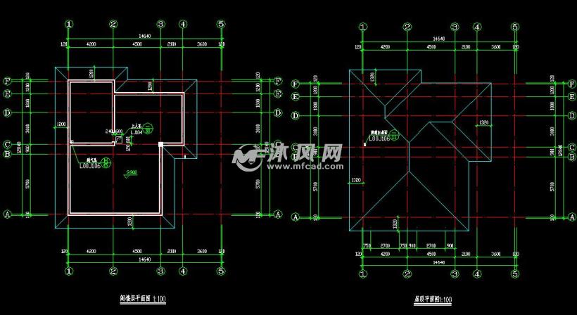200平米3层深圳农村双拼别墅设计施工平面图带地下室阁楼