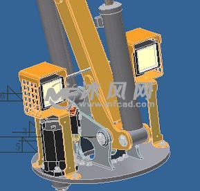 机械手臂设计图形 - inventor机械设备类模型和