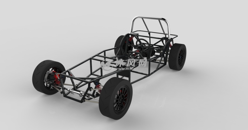 宽假焊接结构设计模型 - solidworks机械设备模