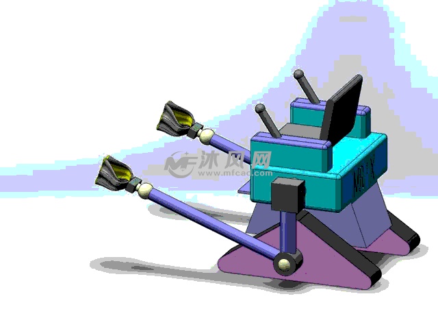 搬运机器人设计图 - solidworks机械设备模型下