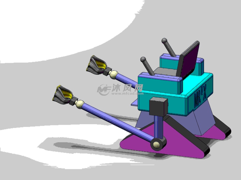 搬运机器人设计图 - solidworks机械设备模型下