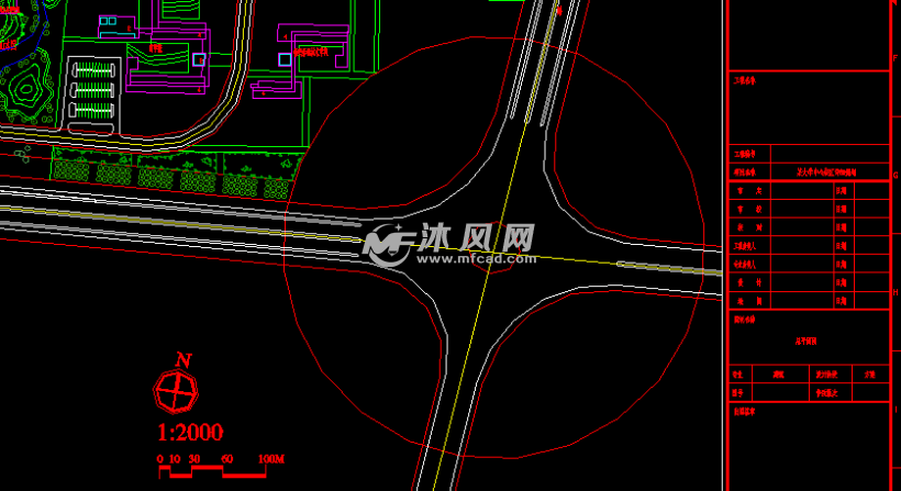 某大学城图纸规划图-AutoCAD校园规划设计图天涯明月刀景观家园图片