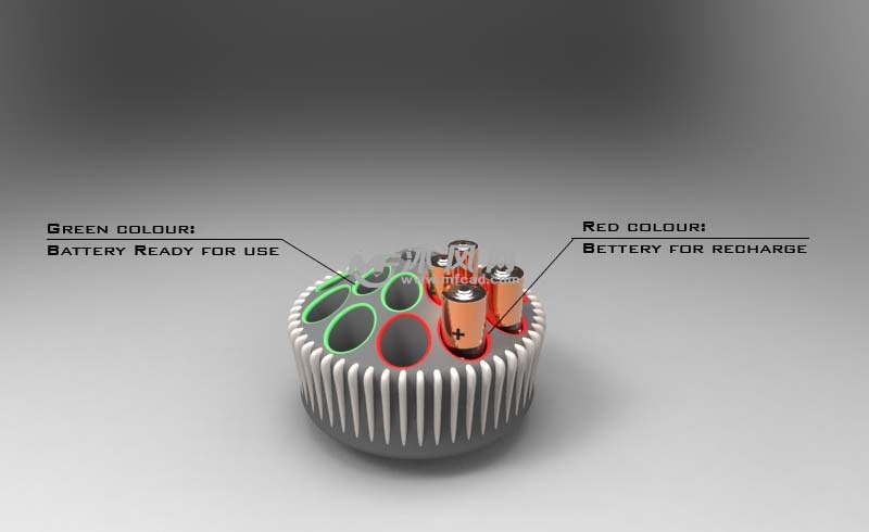 电池盒设计模型 - solidworks生活用品类模型下