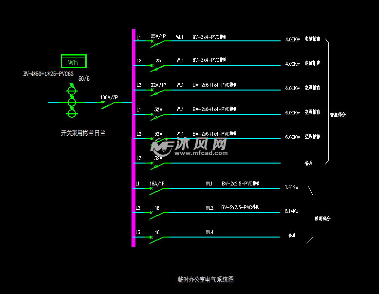 电气系统图