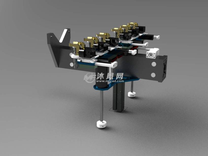 工业机器人法兰端安装设备 - AutoCAD普通工程