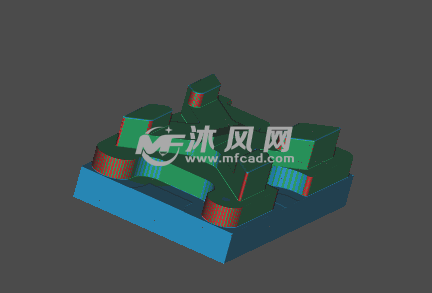 数控大赛零件数控编程与加工 - UG建筑,人体等