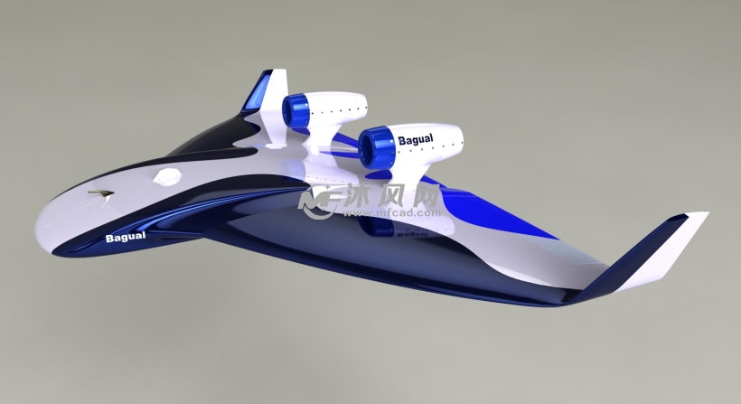 概念无人机设计模型