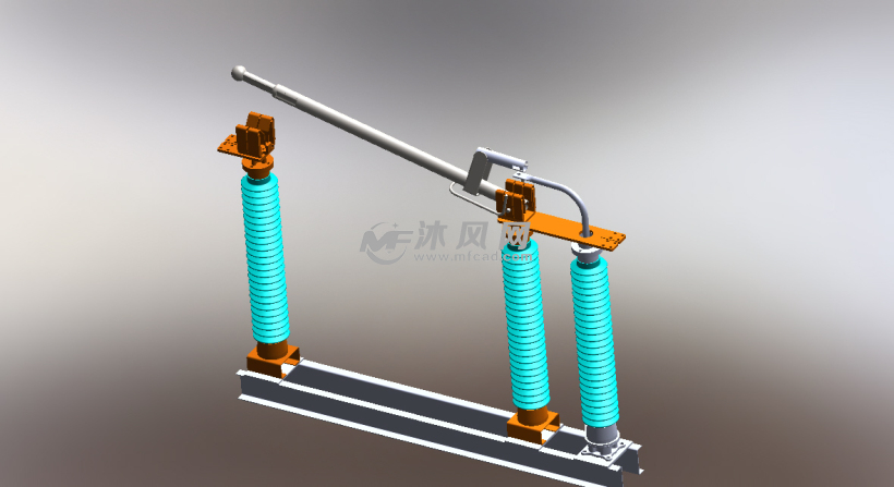 115KV电塔触发开关设计模型 - solidworks生活