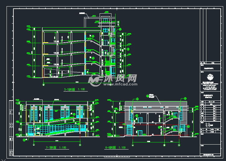 上海金融高等专科学校新校区扩建工程 - cad校