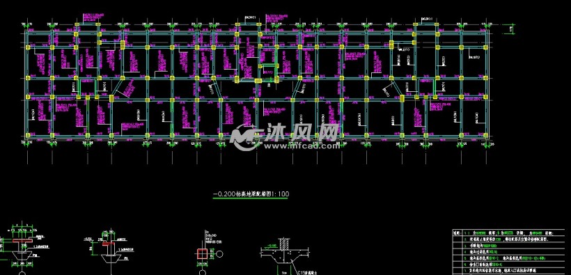 梁配筋图