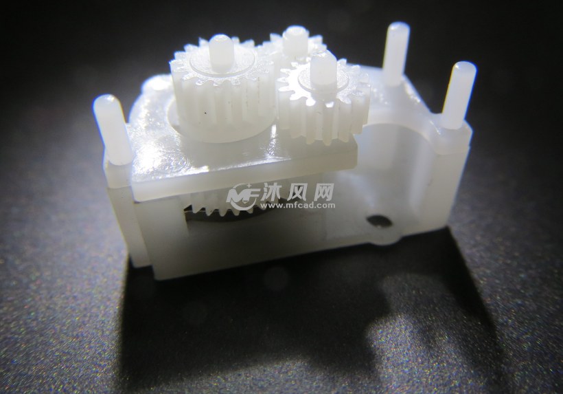 微型(多级齿轮)变速器设计模型 - solidworks机